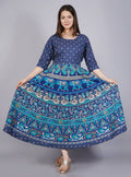 Vamika Multicolor Cotton Printed Party/Casual Wear Kurti (GAM15K) | Grocsy
