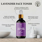 Ivory Natural Lavender Facial Toner For Acne, Even Skin Tone | Grocsy