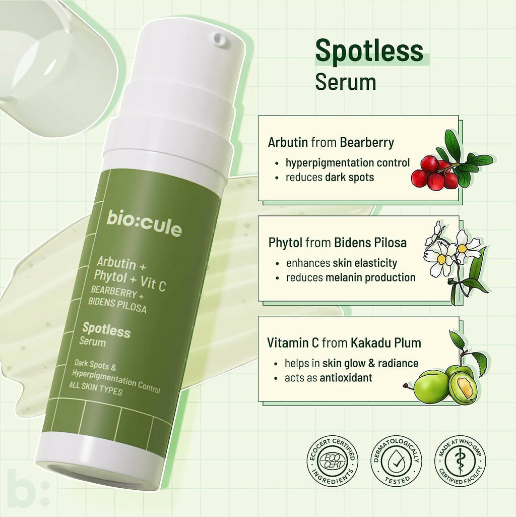 Biocule Spotless Arbutin Face Serum | Grocsy