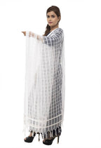 Mominos Fashion White Cotton Square Dupatta | Grocsy