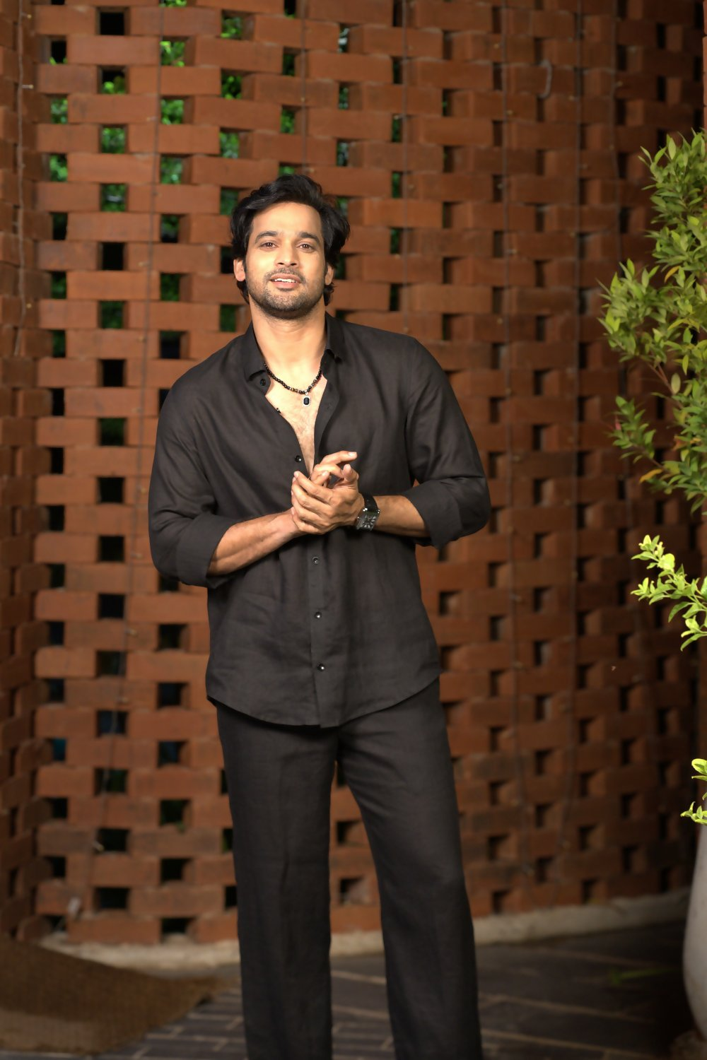 Linen Black Summer Breeze Shirt By Hilo Design | Grocsy