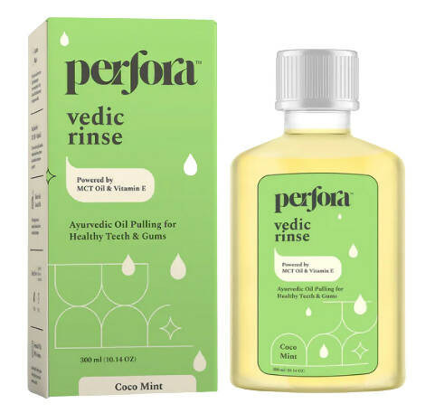 Perfora Vedic Rinse - Coco Mint Oil Pulling | Grocsy