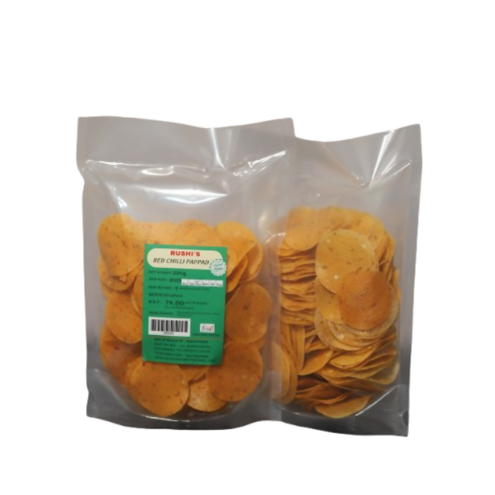 Avani Foods Red Chilly Papads