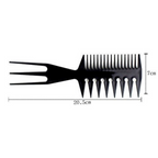 Bronson Professional 10 Pcs Combs Set with Multipurpose Styling Comb | Grocsy