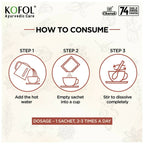 Charak Pharma Kofol Ayurvedic Sip Instant Kadha Sachet | Grocsy