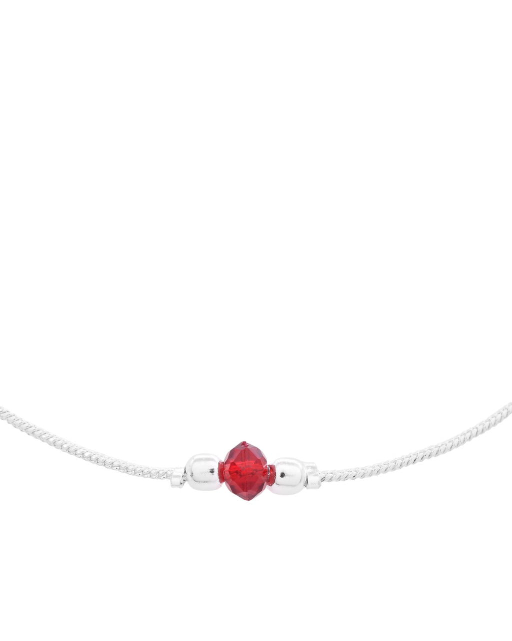 Jewels Nest Elegant Sterling Silver Designer Anklet – Adjustable & Trendy | Grocsy