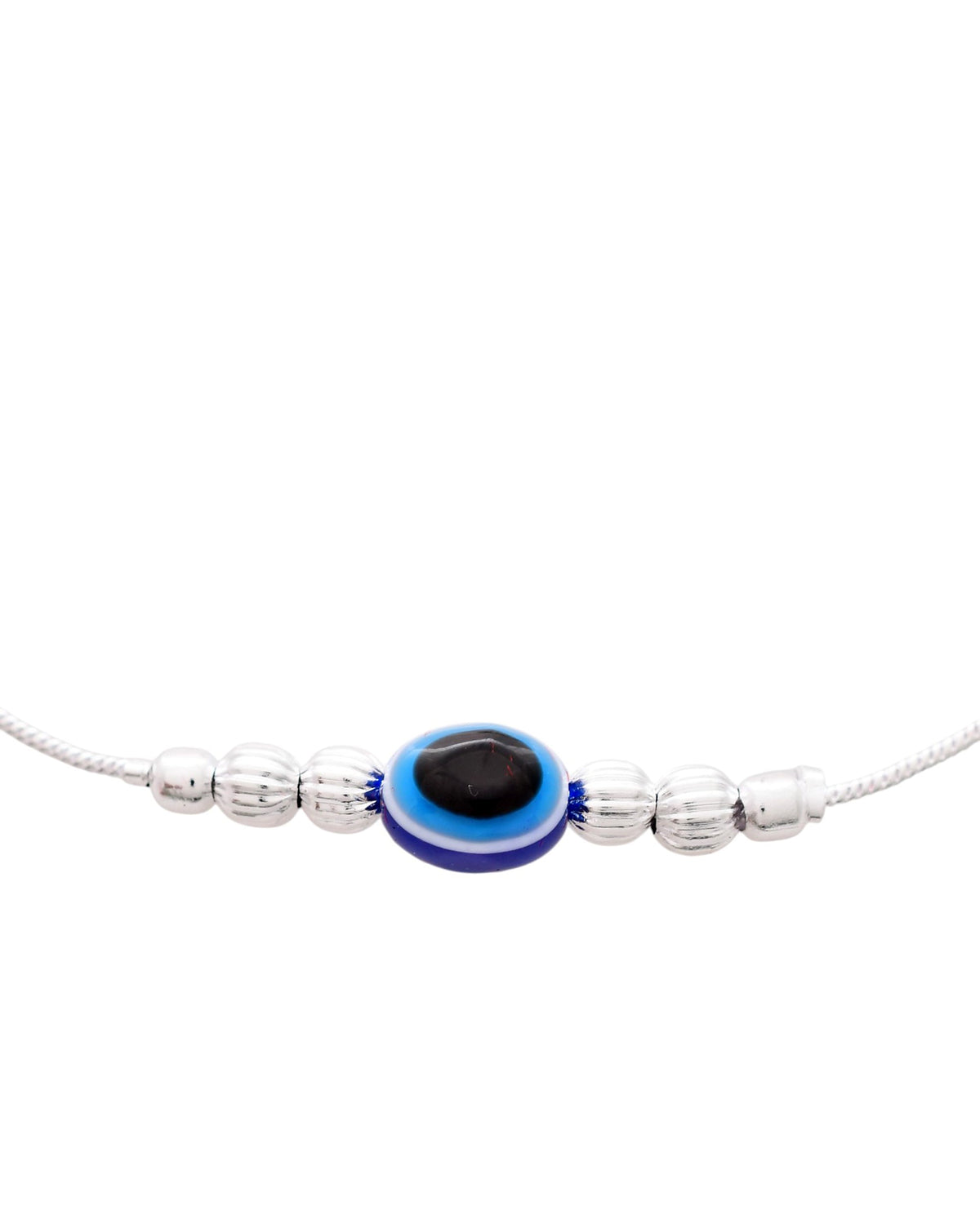 Jewels Nest Oxidized Silver Heart Charm Anklet – Boho & Traditional | Grocsy