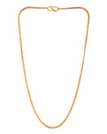 Jewels Nest Lightweight Gold-Toned Flat Chain for Everyday Style | Grocsy