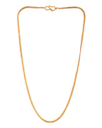 Jewels Nest Lightweight Gold-Toned Flat Chain for Everyday Style | Grocsy