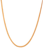 Jewels Nest Lightweight Gold-Toned Flat Chain for Everyday Style | Grocsy
