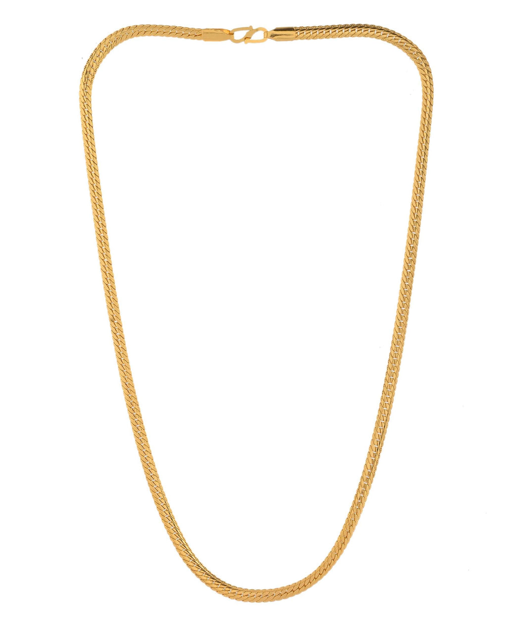 Jewels Nest Gold-Plated Stainless Steel Sleek Chain for Women | Grocsy