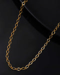 Jewels Nest Chunky Twisted Oval-Link Gold Chain | Grocsy