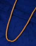 Jewels Nest Statement Rope Chain in Golden Finish | Grocsy