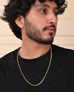 Jewels Nest Premium Spiral Gold Chain – Daily Wear with Luxury Appeal | Grocsy