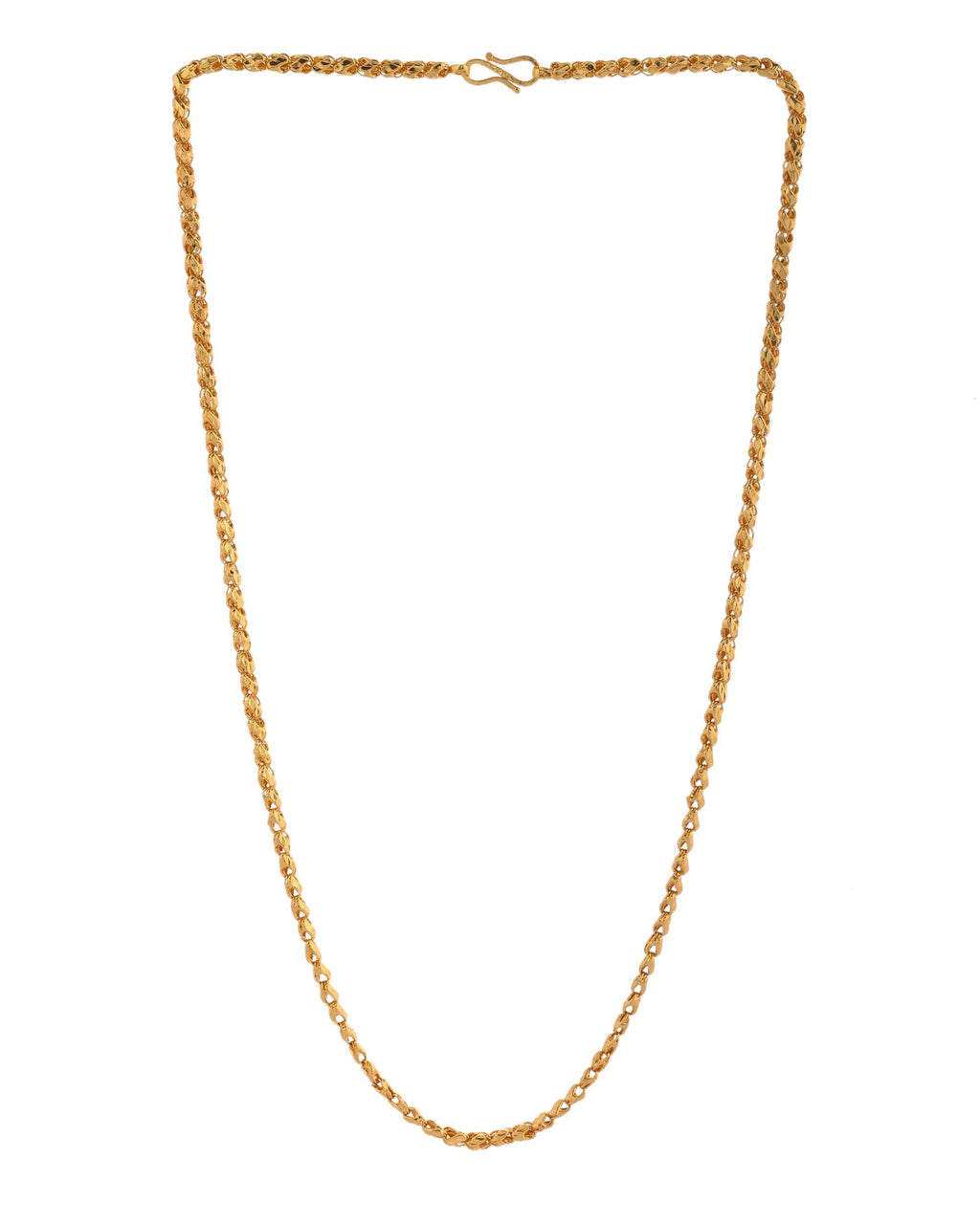 Jewels Nest Premium Spiral Gold Chain – Daily Wear with Luxury Appeal | Grocsy