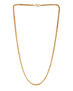 Jewels Nest Premium Spiral Gold Chain – Daily Wear with Luxury Appeal | Grocsy