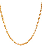 Jewels Nest Premium Spiral Gold Chain – Daily Wear with Luxury Appeal | Grocsy