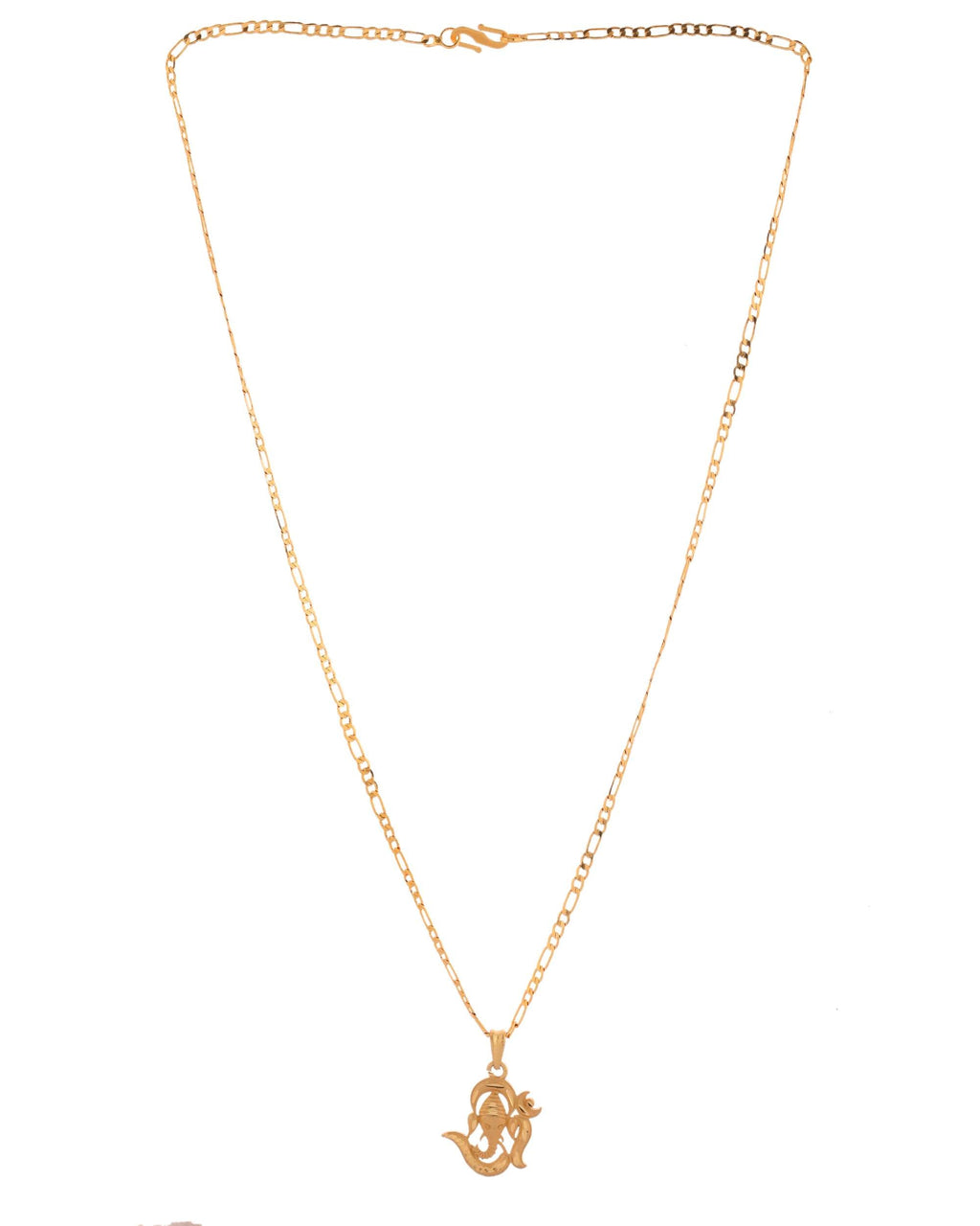 Jewels Nest Trendy Shiva Om Chain Necklace – Unisex Jewelry | Grocsy