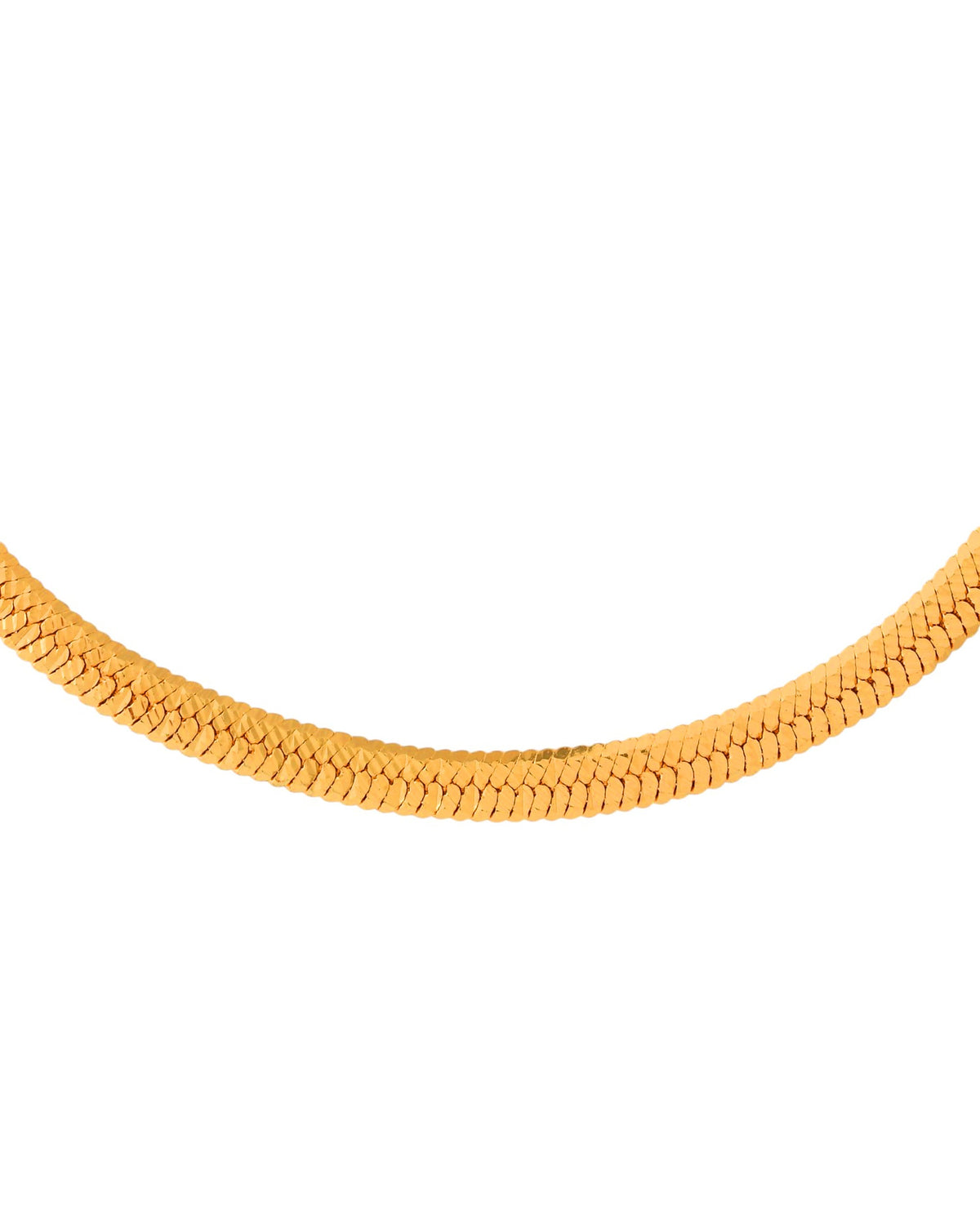 Jewels Nest Premium Gold-Polished Snake Chain | Grocsy