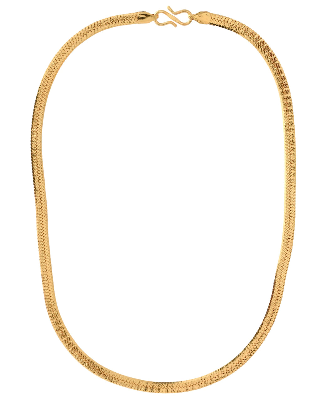 Jewels Nest Premium Gold-Polished Snake Chain | Grocsy