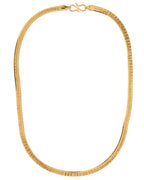 Jewels Nest Premium Gold-Polished Snake Chain | Grocsy