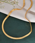 Jewels Nest Premium Gold-Polished Snake Chain | Grocsy
