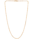 Jewels Nest Elegant Gold-Polished Twisted Rope Chain – Premium Brass Jewelry | Grocsy