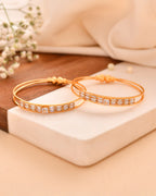 Jewels Nest Gold-Toned Stone Studded Openable Bangles For Women | Grocsy