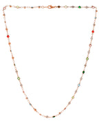Jewels Nest Exquisite Gold-Tone Multi-Stone Embellished Chain for Men & Women | Grocsy