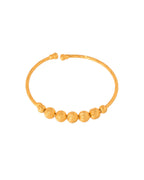 Jewels Nest Gold Plated Beaded Design Bangles Set For Women – Daily Wear | Grocsy