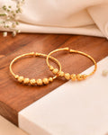Jewels Nest Gold Plated Beaded Design Bangles Set For Women – Daily Wear | Grocsy