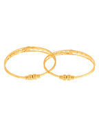 Jewels Nest Gold Plated Stone Studded Bangles Set For Women – Elegant Party Wear | Grocsy