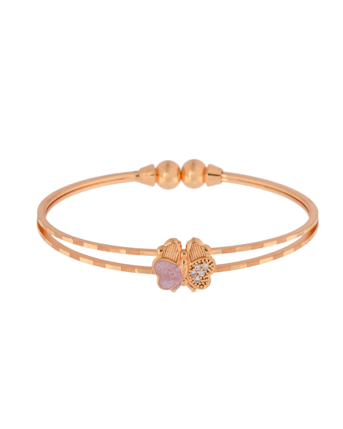 Jewels Nest Gold Plated Butterfly Design Bangles Set For Women – Elegant Festive Jewellery | Grocsy