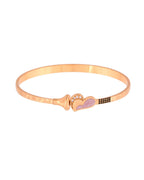 Jewels Nest Gold Plated Heart Design Bangles Set For Women – Elegant Party & Festive Wear | Grocsy