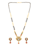 Jewels Nest Traditional Gold-Plated Kundan Mangalsutra Set For Women | Grocsy