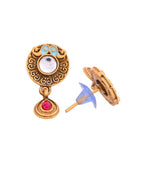 Jewels Nest Traditional Gold-Plated Kundan Mangalsutra Set For Women | Grocsy