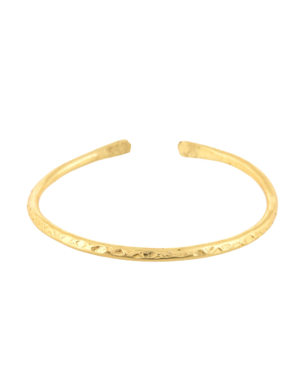 Jewels Nest Gold-Tone Textured Open Cuff Bangles Set For Women (Set Of 6) | Grocsy