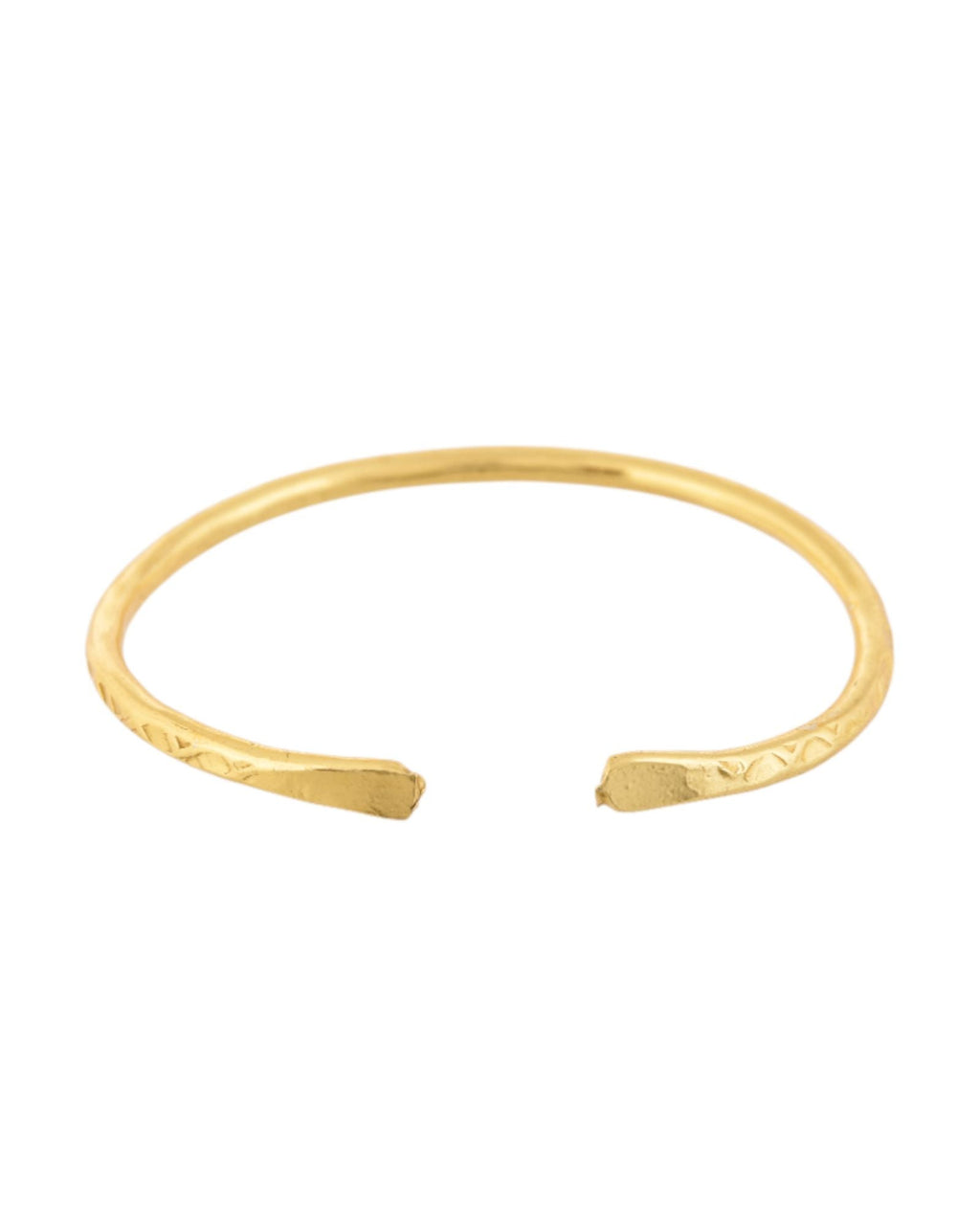 Jewels Nest Gold-Tone Textured Open Cuff Bangles Set For Women (Set Of 6) | Grocsy