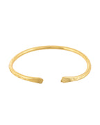 Jewels Nest Gold-Tone Textured Open Cuff Bangles Set For Women (Set Of 6) | Grocsy