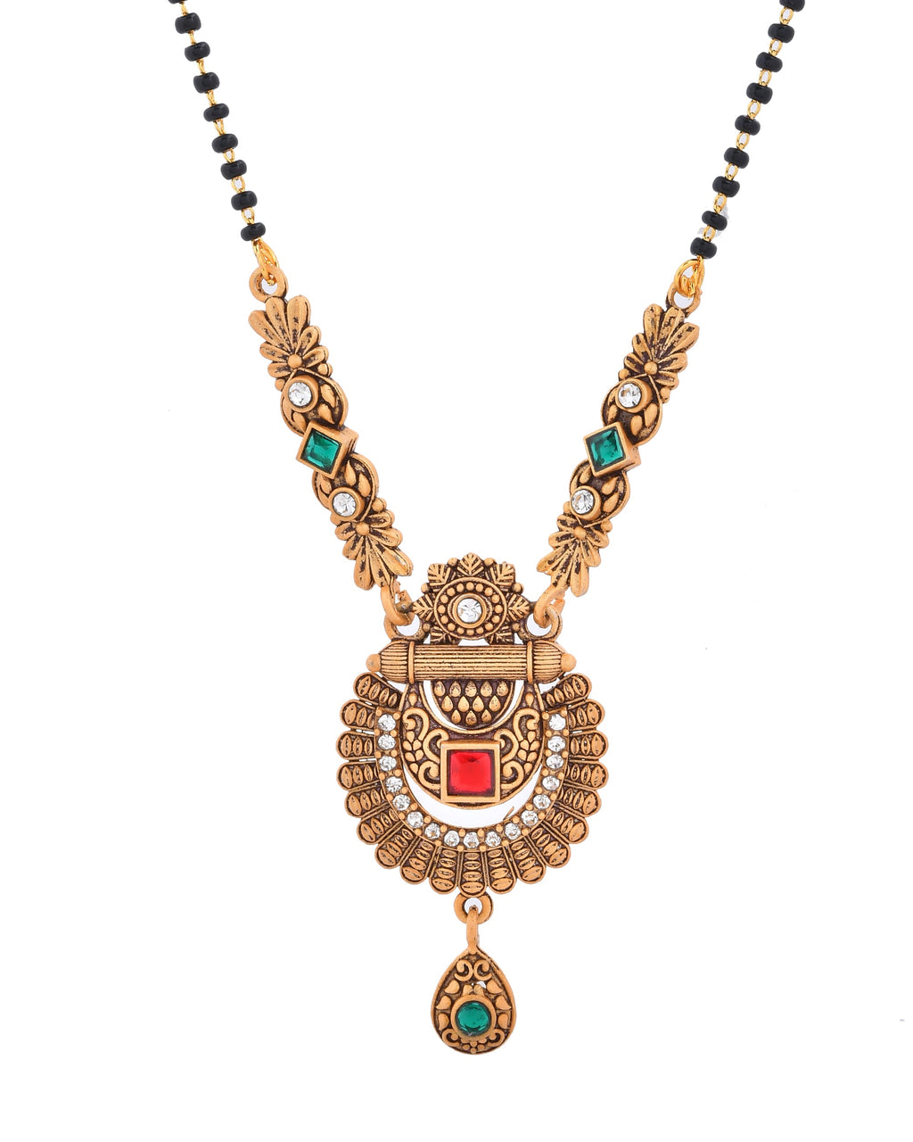 Jewels Nest Royal Heritage Antique Mangal Sutra | Grocsy