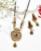 Jewels Nest Royal Heritage Antique Mangal Sutra | Grocsy