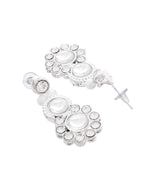 Jewels Nest Oxidized Silver Mirror Choker Necklace Set with Earrings – Boho Tribal Jewellery | Grocsy