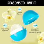 Blue Heaven Tinted Lip Balm Vanilla infused with Shea Butter, Almond oil and Vitamin E | Grocsy