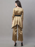 Jainish Women's stylish Co-ords with belt - JGolden | Grocsy