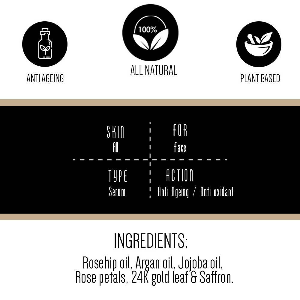 Gulnare Skincare Rose Gold Elixir | Grocsy