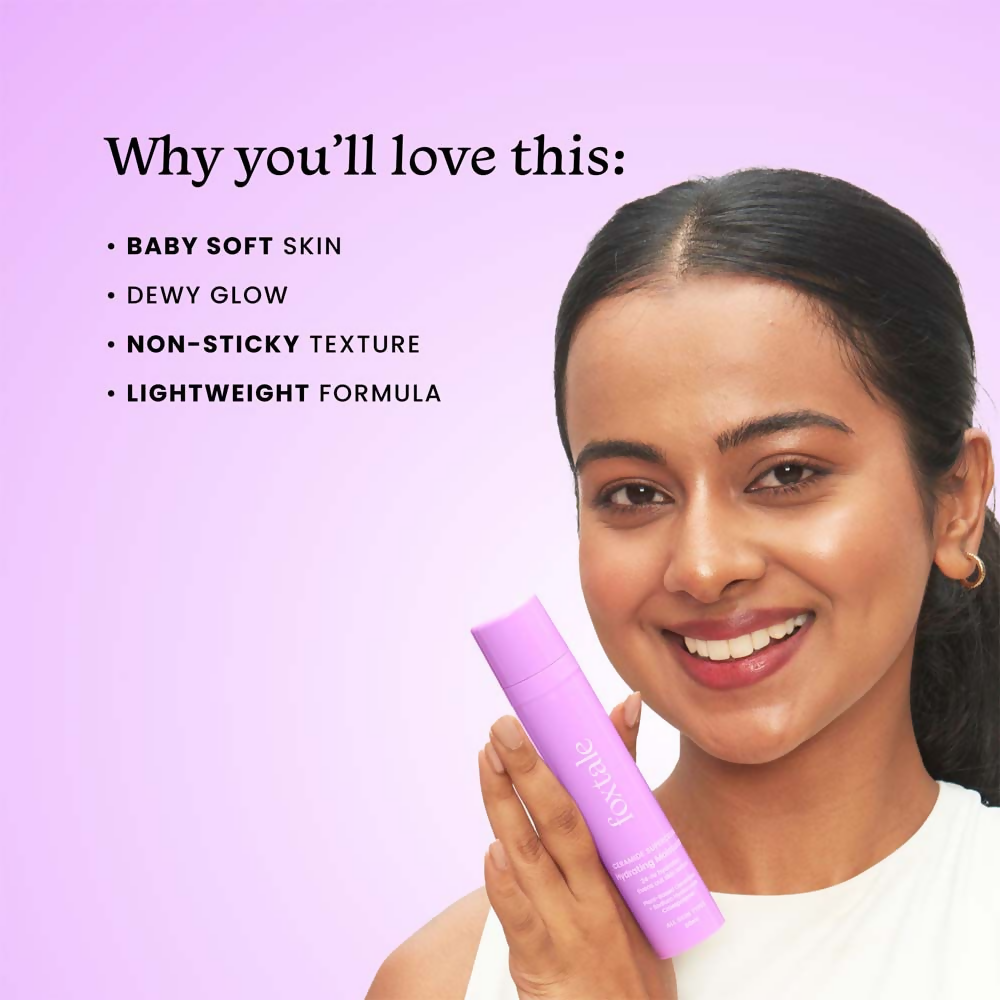 Foxtale Hydrating Ceramide Supercream Moisturizer With Hyaluronic Acid | Grocsy