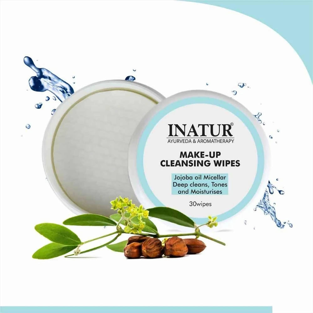 Inatur Make-up Cleansing Wipes | Grocsy