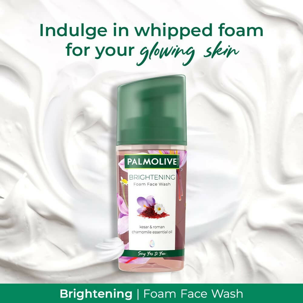 Palmolive Brightening Foam Face Wash | Grocsy