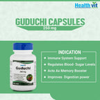 Healthvit Guduchi Capsules | Grocsy