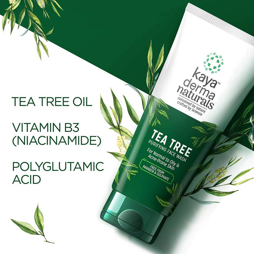 Kaya Tea Tree Purifying Face Wash | Grocsy